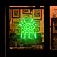 Green Open Eyes Neon Sign Teen Dorm Room Art