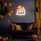 Halloween Hand Held Pumpkin Imp Neon Sign Spooky Season