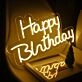 Happy Birthday Neon Sign Party Celebrations