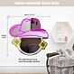 Hat Styling Neon Mirror Sign Fashion Studio Vibes