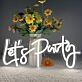 Let's Party Deep Pink Neon Sign Celebration Time