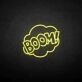 BOOM!' neon sign