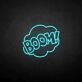 BOOM!' neon sign