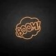 BOOM!' neon sign