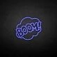 BOOM!' neon sign