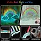 Lucky Rainbow Neon Sign Kids Room Joy