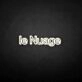 le Nuage' neon sign