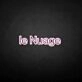 le Nuage' neon sign