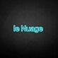 le Nuage' neon sign