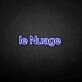 le Nuage' neon sign