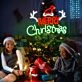 Santa Hat and Merry Christmas Neon Sign Holiday Cheer