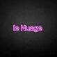 le Nuage' neon sign