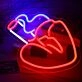 Smoking Mouth Neon Sign Bar Lounge