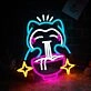Snorlax Eating Ramen Neon Sign Anime Kids Room