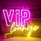 VIP Lounge Commercial Neon Sign Exclusive Space