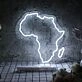 Brighten Your Space: Africa Continent LED Neon Sign for Home, Office, Bars, Weddings, and Celebrations.