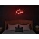 Brighten Your Space: Arrow LED Neon Light for Home Decor, Office, Store, Bar, and Weddings.