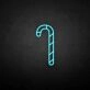 Marry Christmas Candy Cane Neon Sign