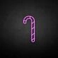 Marry Christmas Candy Cane Neon Sign