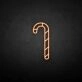 Marry Christmas Candy Cane Neon Sign