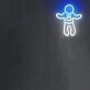 Light Up Your Space Adventures: Astronaut For Man Cave LED Neon Sign Perfect for Home Decor, Office, and Stellar Parties.