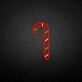 Marry Christmas Candy Cane Neon Sign