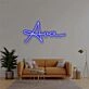 Brighten Up Any Space: Ava Name LED Neon Sign, Perfect for Weddings, Bars, and Home Decor.