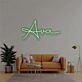 Brighten Up Any Space: Ava Name LED Neon Sign, Perfect for Weddings, Bars, and Home Decor.