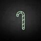 Marry Christmas Candy Cane Neon Sign