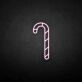 Marry Christmas Candy Cane Neon Sign