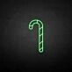Marry Christmas Candy Cane Neon Sign