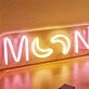Brighten Up Your Nights: Perfect for Home Decor, Romantic Evenings, and Vibrant Parties with Back Plate LED Neon Moon LED Neon Sign.