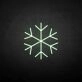 Marry Christmas Snowflake Neon Sign