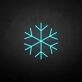 Marry Christmas Snowflake Neon Sign