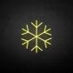Marry Christmas Snowflake Neon Sign