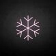 Marry Christmas Snowflake Neon Sign