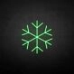 Marry Christmas Snowflake Neon Sign
