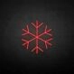Marry Christmas Snowflake Neon Sign