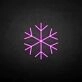 Marry Christmas Snowflake Neon Sign