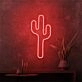 Brighten Your Space with Elegance: Cactus Mini LED Neon Sign for Home Decor, Office Accent, and Trendy Bar Ambiance.