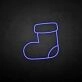 marry christmas-stocking2' neon sign