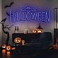 Happy Halloween neon sign