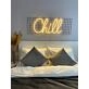 Brighten Your Living Spaces and Soirees: Chill for Home LED Neon Sign Perfect for Room Decor, Office Ambiance, and Festive Celebrations.