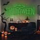 Happy Halloween neon sign