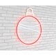 Bring festive cheer to your home, office, or holiday party with the Christmas Bauble LED Neon Sign.