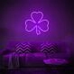 Brighten Your Space: Clover LED Neon Sign for Office, Bar, and Wedding Ambiance.