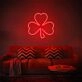 Brighten Your Space: Clover LED Neon Sign for Office, Bar, and Wedding Ambiance.