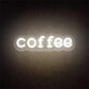 Brighten Your Café or Home Bar with the Coffee LED For Business Neon Sign - Perfect for Creating an Inviting Atmosphere at Parties or Gatherings.