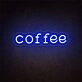 Brighten Your Café or Home Bar with the Coffee LED For Business Neon Sign - Perfect for Creating an Inviting Atmosphere at Parties or Gatherings.