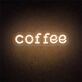 Brighten Your Café or Home Bar with the Coffee LED For Business Neon Sign - Perfect for Creating an Inviting Atmosphere at Parties or Gatherings.